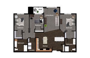 Three Bedroom Connex Apartments in St. Michael, MN